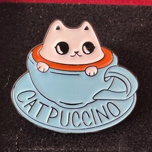 Catpuccino: Enamel Pin
